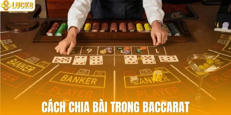 Cách chia bài trong luật chơi Baccarat