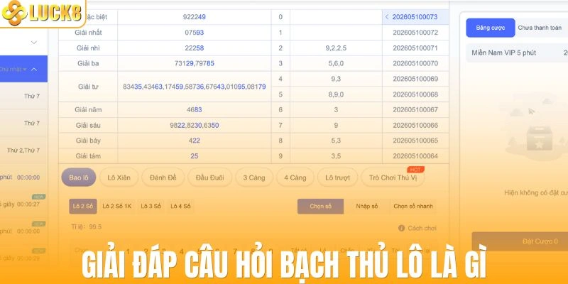 Giải đáp câu hỏi bạch thủ lô là gì?