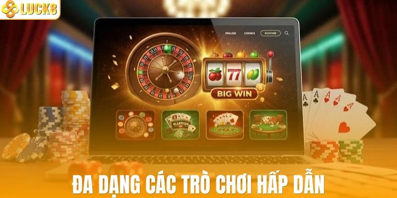 Sân chơi sở hữu kho tàng game hấp dẫn